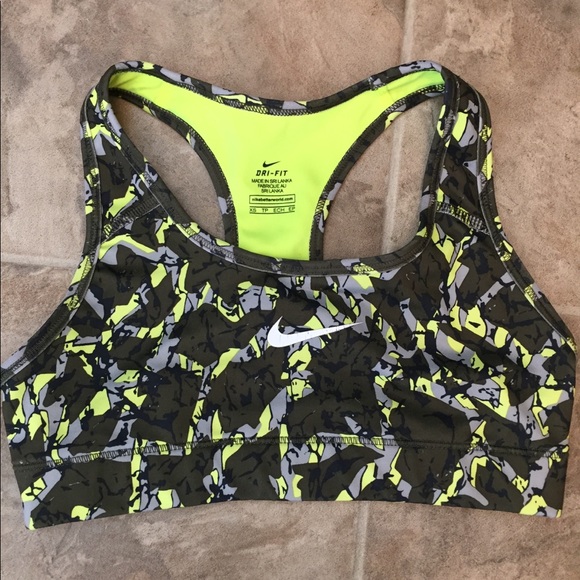 Nike Other - Nike XSmall Sport Exercise Camo Pattern Bra E14